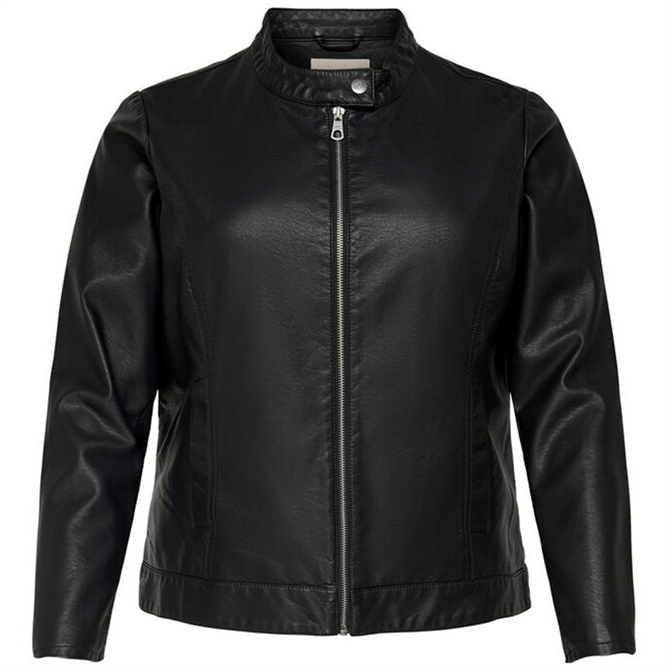 Only Carmakoma Curvy Faux Leather Jacket
